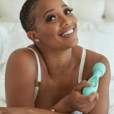 JimmyJane Canna Teal 21.8 cm Massage Wand with 3 Heads Vibrators